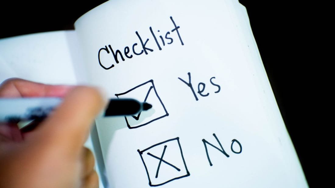 A checklist for choosing a website approach